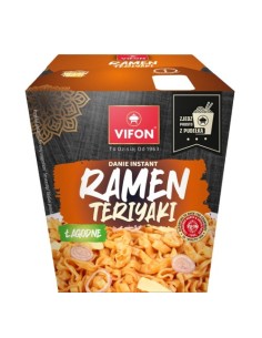 FIDEOS SABOR SUAVE SALSA TERIYAKI LUNCH BOX VIFON 85G