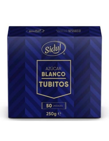 AZUCAR SIDUL 50 TUBITOS 250GR.