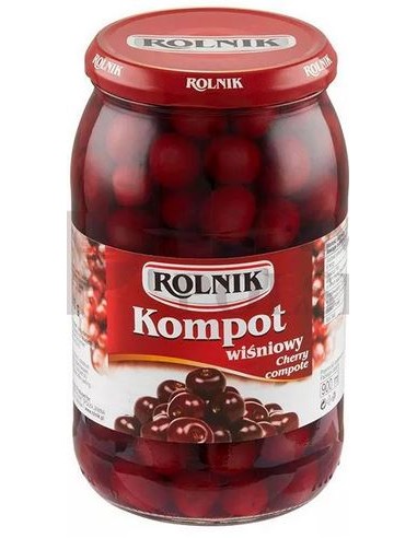 CEREZAS EN ALMIBAR ROLNIK 900 G