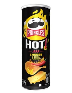 PRINGLES HOT CHILE CHEESE  160GR.
