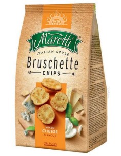 BRUSCHETTAS MEZCLA DE QUESOS MARETTI 70G