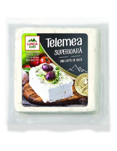 QUESO DE VACA "TELEMEA SUPERIOARA",LUNCA ILVEI 400G