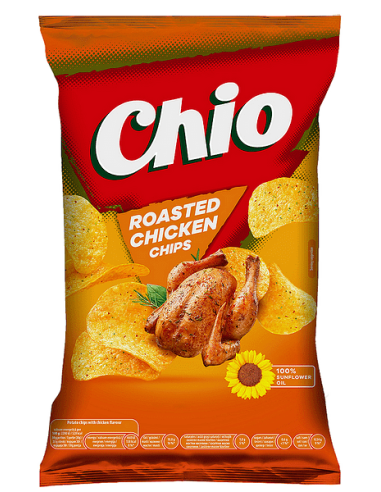 CHIO CHIPS POLLO ASADO 140G