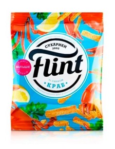 PAN TOSTADO SABOR CANGREJO,FLINT 70G