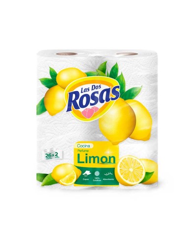 2R.PAPEL COCINA LIMON 2R. 3CAP