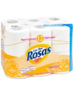 P.HIG.DERMIA BLANCO DOS ROSA 12un