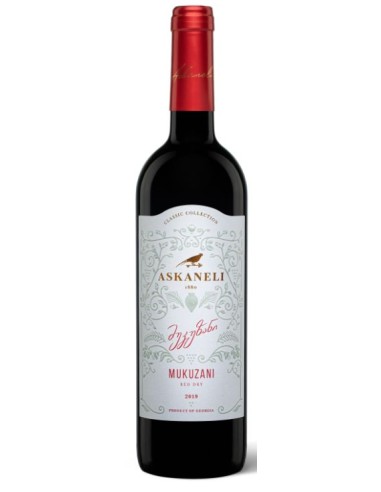 VINO TINTO "MUKUZANI ASKANELI "13% 750ML
