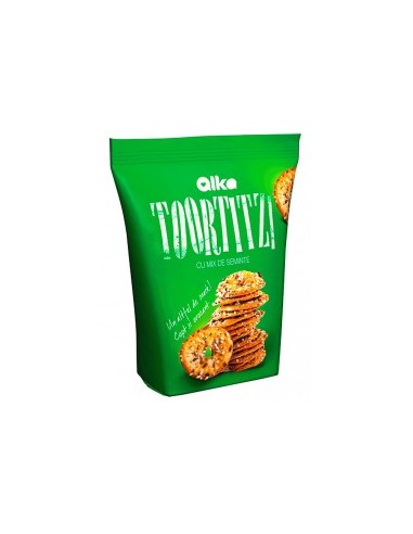 TORTITAS CON MEZCLA DE SEMILLAS ALKA...