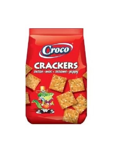 CRACKERS SESAMO-AMAPOLA, CROCO 100G