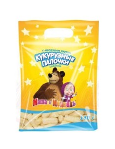 GUSANITO DE MAIZ LECHE  ,MASHA Y OSO 160g