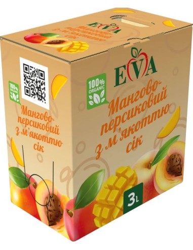 ZUMO DE MANGO-MELOCOTON,EVA 3L