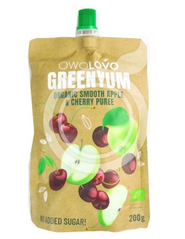  PURÉ ECOLÓGICO DE MANZANA Y CEREZA...