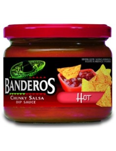 BANDEROS SALSA DIP 300GR.HOT