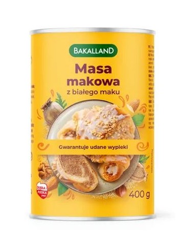 RELLENO DE SEMILLAS DE AMAPOLA BLANCA...