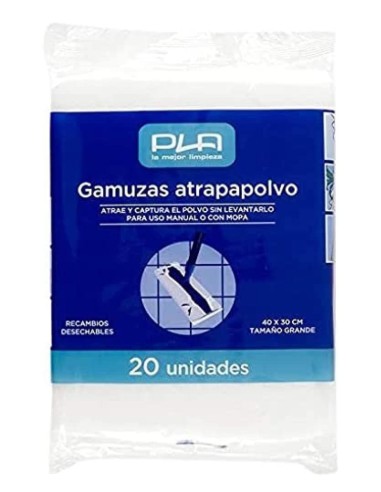 GAMUZA ATRAPA POLVO 30X40,20UN