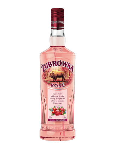 VODKA ZUBROWKA ROSE 32% 500ML