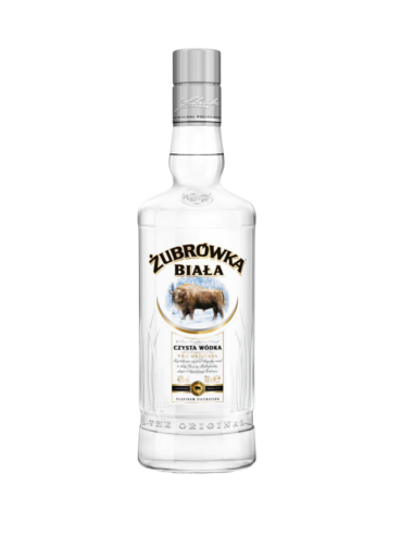 VODKA ZUBROWKA BIALA 40% 500ML