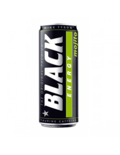 MOJITO BEBIDA ENERGÉTICA CARBONATADA,BLACK ENERGY  250ML