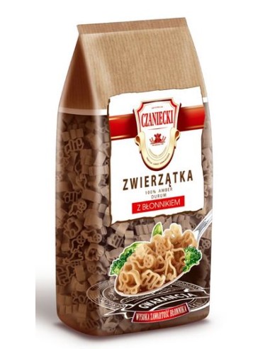 PASTA CON FIBRA, CON FORMA DE...