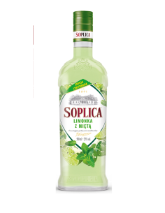 VODKA SABOR LIMON-MENTA SOPLICA 28% 500ML