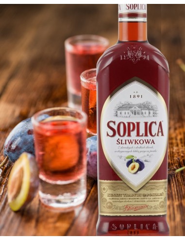 VODKA SABOR CIRUELA SOPLICA 28% 500ML