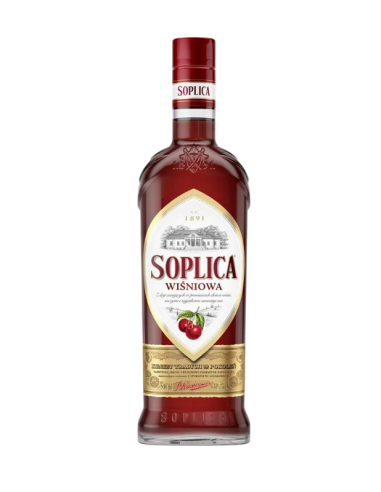 VODKA DE CEREZA SOPLICA 28% 500ML