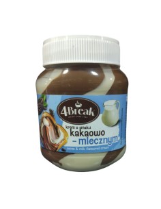  CREMA DE CACAO Y LECHE ,4BREAK 350G