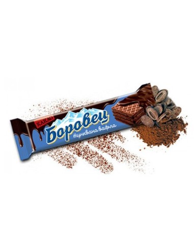 BARQUILLO DE TURRON Y GLASEADO DE CACAO BOROVETS 53G