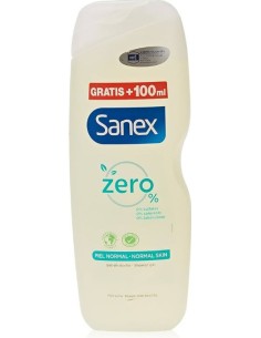 SANEX GEL 600+150ML.ZERO P.NOR MAL