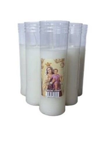 VELON  VIRGEN DEL CARMEN BLAMCO DOS ROSA