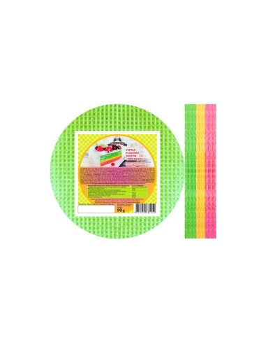 HOJA DE BARQUILLO TRES COLORES 90G