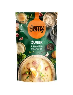 SOPA AGRIA  CON SALCHICHA DE CERDO JEMY JEMY 450G