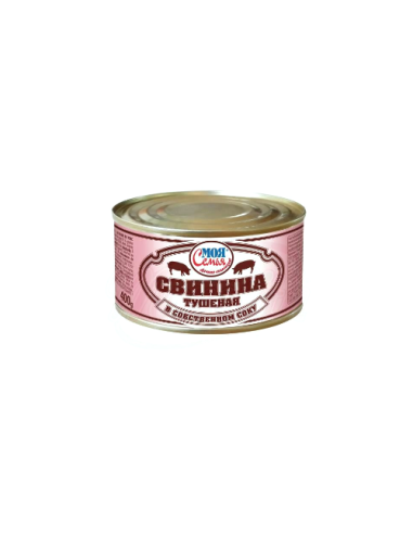 CARNE DE CERDO GUISADA ,MI FAMILIA 400G