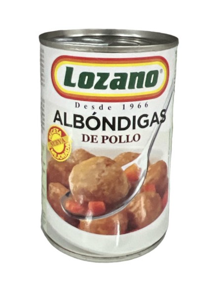 ALBONDIGAS POLLO LOZANO BOTE 425 GRS