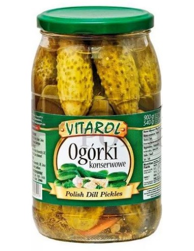 PEPINOS MARINADOS,VITAROL 900G