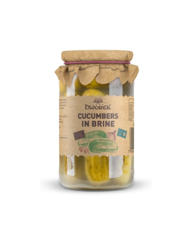 PEPINOS FERMENTADOS DWOREK 850ML