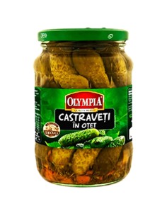 PEPINILLOS EN VINAGRE 6-9 CM OLYMPIA 720G