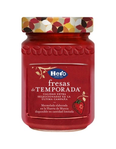 MERMELADA FRESA TEMPORADA  ,HERO 350G