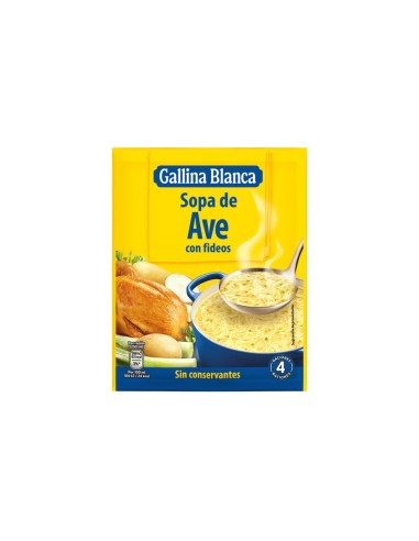 SOPA GALLINA BLANCA AVE C/FIDEOS