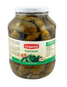 PEPINILLOS EN VINAGRE,CEGUSTO 1600G