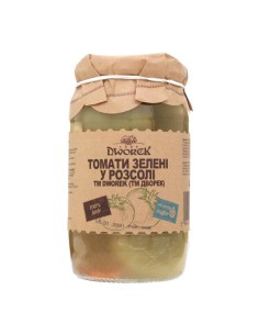 TOMATE VERDES EN SALMUERA DWOREK 850ML