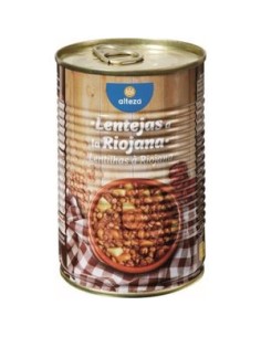 PLATO DE LENTEJA RIOJANA,ALTEZA 430G