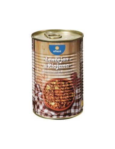 PLATO DE LENTEJA RIOJANA,ALTEZA 430G
