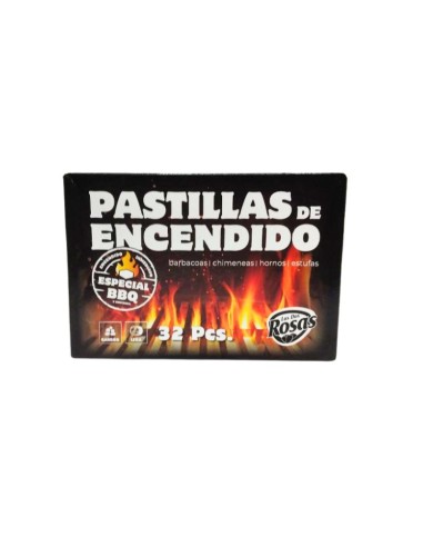 PASTILLAS DE FUEGO ,.2ROSA 32 UDS 