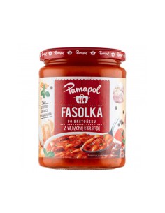 ALUBIAS ESTILO BRETON CON SALCHICHAS AHUMADAS PAMAPOL  500 G