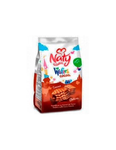 BARQUILLOS BROWNIES CACAO,NATY  140G