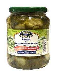 ENCON ENSALADA PEPINILLOS ENELDO 720G/6