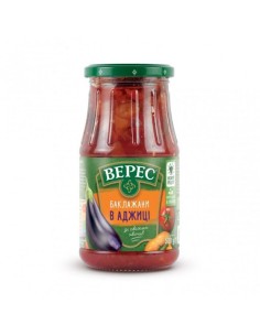 BERENJENAS CON SALSA PICANTE"ADCHIKA", VERES 500G