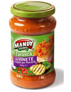 SALSA ZACUSCA DE BERENJENA MANDY 300 G
