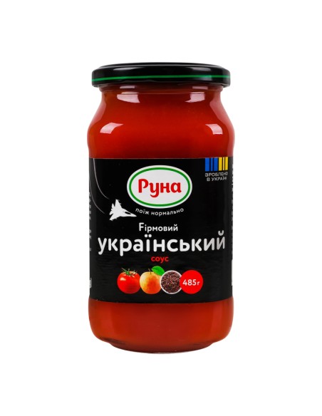 SALSA DE TOMATE UCRANIANO EXTRA RUNA 485G